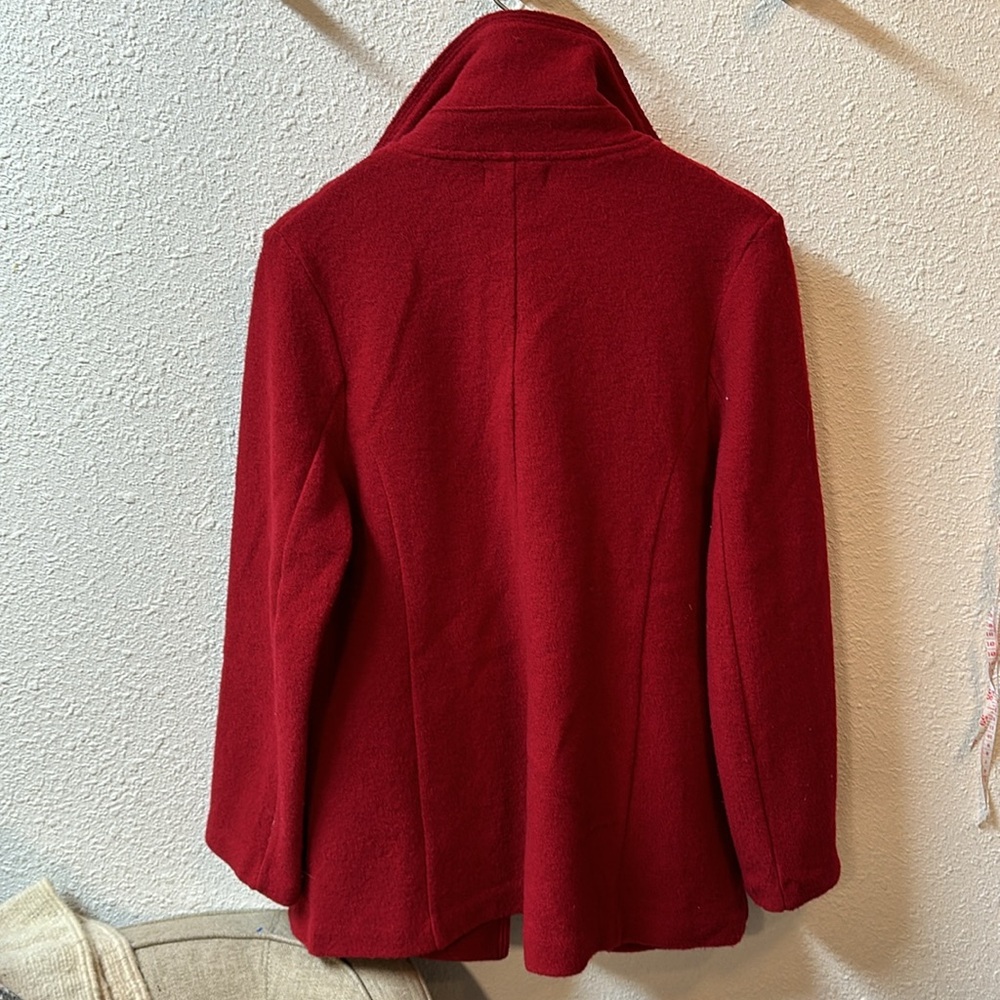 100% Wool Red Jacket - Picture 12 of 13